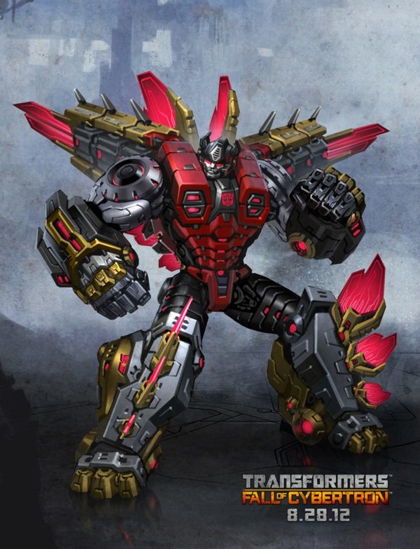 fall of cybertron dinobots toys